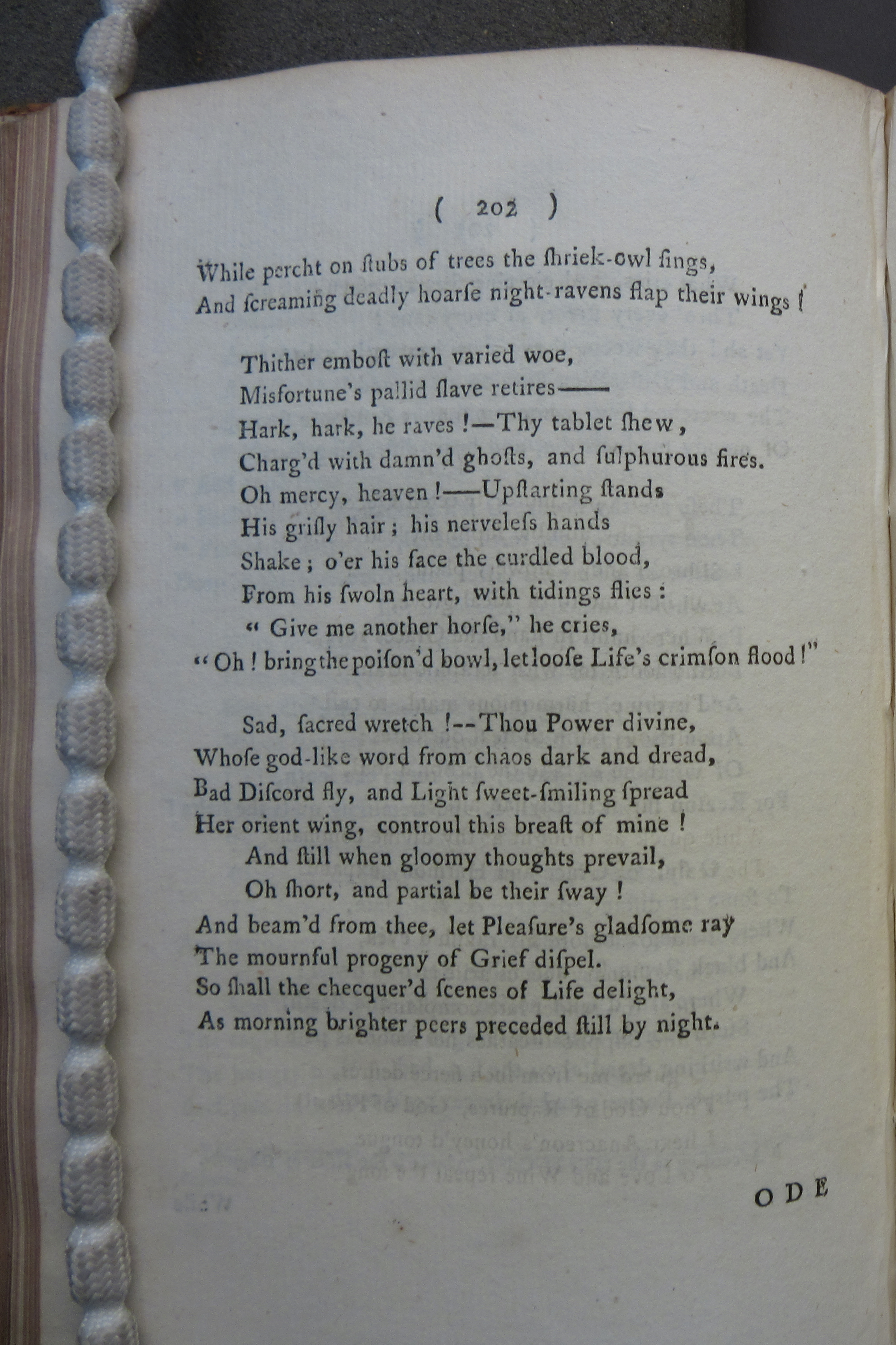 Eighteenth Century Poetry Archive Works Ode On Despair James Scott